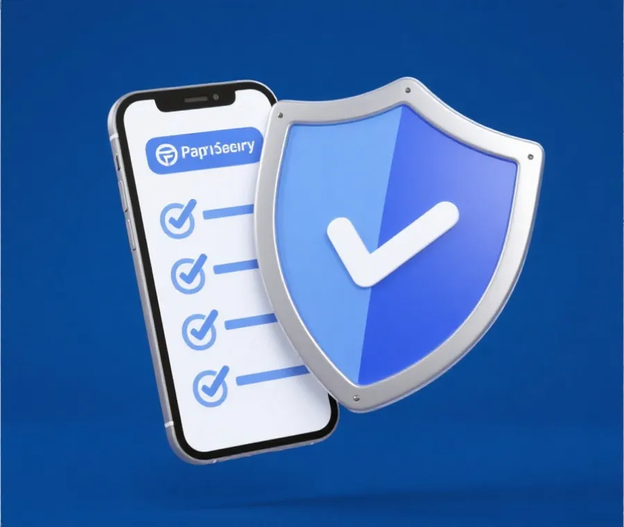 安全支付操作示意圖